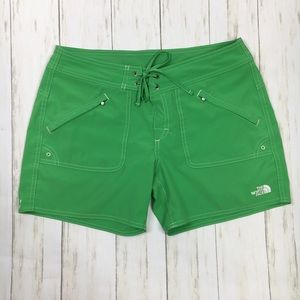 The North Face Green Board Water Athletic Shorts